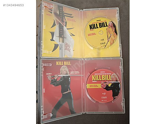 Kill Bill vol. 1-2 dvd set on sahibinden.com - 1343494653