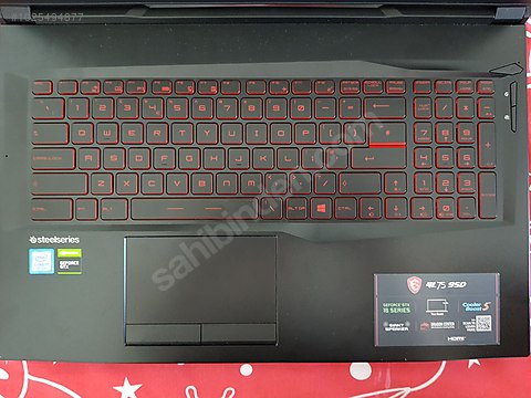 MSİ GL75 9SD Sıfır dan Farksız - İlan ve alışverişte ilk adres ...