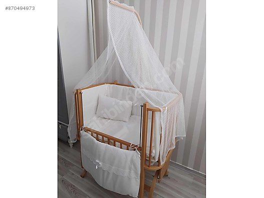 Besik Karyola Anne Yani Sallanan Besik Uyku Seti Cibinlik Sahibinden Comda 870494973