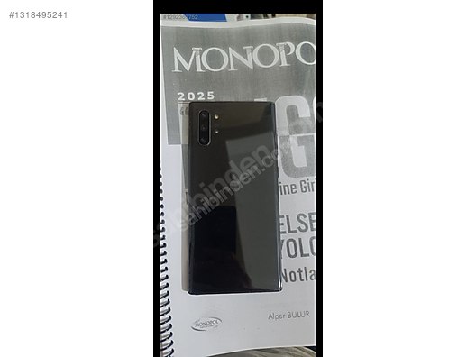 256 GB Siyah Samsung Galaxy Note 10+ Cep Telefonu - 1318495241