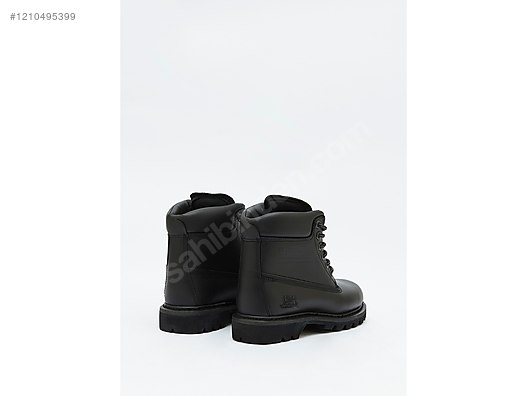 CAT 015G101175 BRUISER 2.0 SİYAH DERİ KADIN BOT 