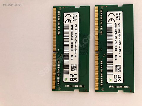 Barrette Mémoire Sk Hynix 4 Go DDR4-3200 Pour PC Portable – Performances Et Fiabilité