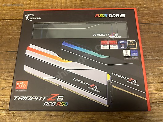② KT0202　904545 Trident Z5 Neo RGB 64GB(32x2) DDR5 RAM 6000MHz CL36 1.35V EXPO