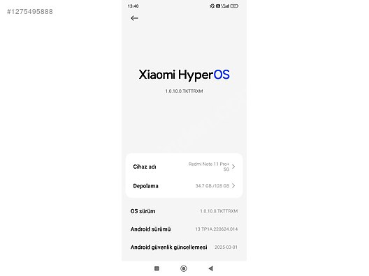 Used & Brand New Items / Cell Phones & Accessories / Cell Phones / Xiaomi / Redmi Note 11 Pro Plus