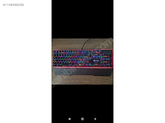 Performax Xetra Rgb Red Switch Mekanik Klavye Kablolu Klavyeler