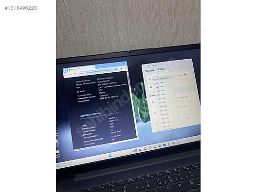 Lenovo / LENOVO-11.NESİL i3-8GB DDR4-256m2 SSD-BATARYALI-FULL HD