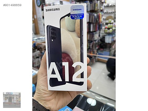 samsung galaxy a12 samsung a12 128 gb turkiye garantili at sahibinden com 901496659