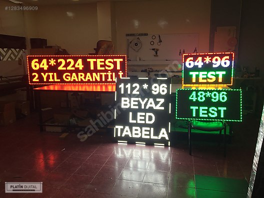 LED TABELA P1.86 P2.5 P3 P4 P5 P10 RGB LED EKRAN P10 KAYAN YAZI - Yapı Malzemeleri ve Elektronik Ürünler sahibinden.com'da