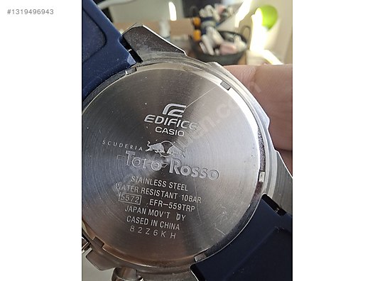 caecho_ss購入 Casio / Casio Edifice Kronograf Lacivert Kordon Şık ve Sportif