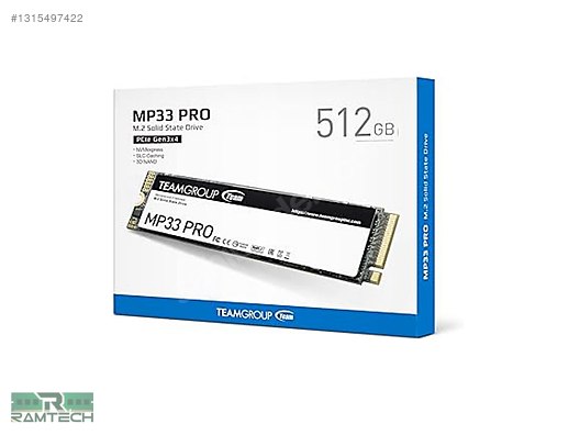 Team Group MP33 512 GB Nvme Pcıe M.2 SSD Disk sahibinden.comda