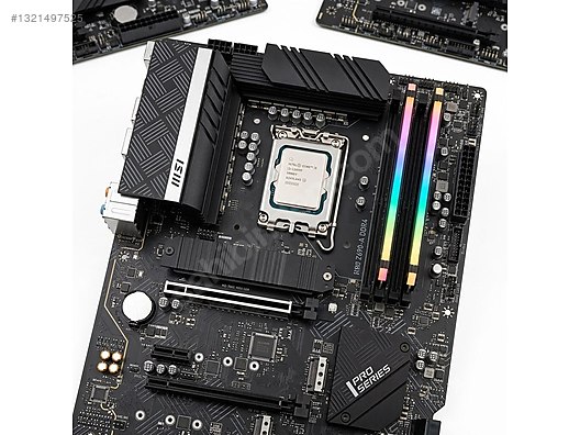 Intel i3-13100F + MSI Z690-A PRO DDR4 + Corsair Vengeance