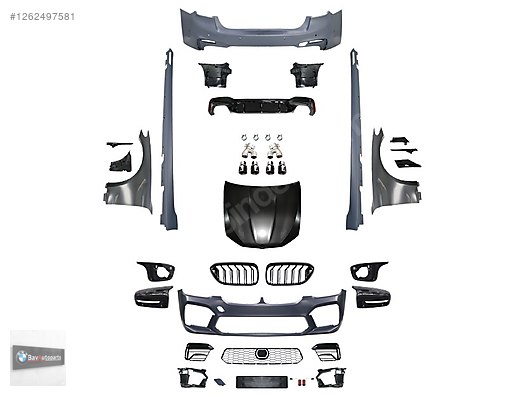 BMW G30 M5 KOMPLE DÖNÜŞÜM SETİ TAMPON KAPUT ÇAMURLUK VS #1262497581