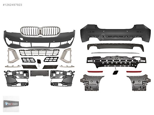 BMW G30 LUXURY ÖN ARKA DOLU TAMPON SETİ BAVAUTO FARKIYLA #1262497923