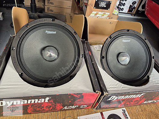 アーモンド様 Hoparlör / Midrange / DAYNAMAT 25CM AZAP SERİ 400 RMS 800W SIFIR