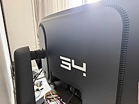 34 Alienware WQHD qd oled ve AW3423DWF 0.1ms