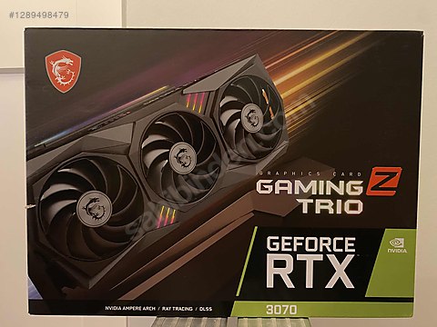 MSI VGA GEFORCE RTX 3070 GAMING Z TRIO LHR RTX3070 8GB GDDR6 256