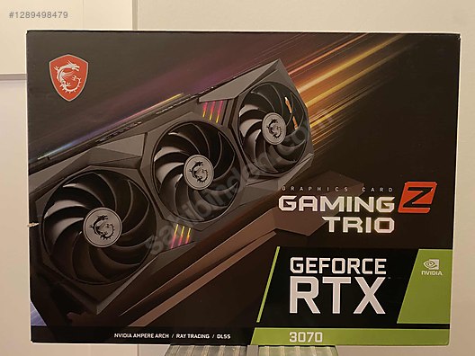 MSI VGA GEFORCE RTX 3070 GAMING Z TRIO LHR RTX3070 8GB GDDR6 256