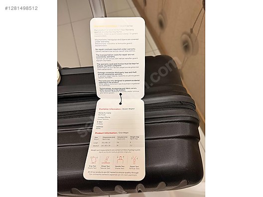 Used & Brand New Items / Clothing & Accessories / Suitcases & Luggage / Single