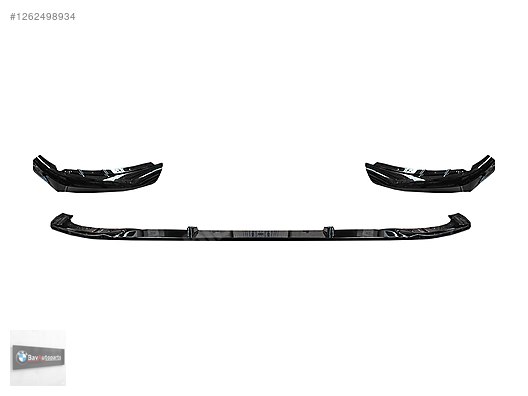 BMW G30 ÖN TAMPON ALT SPOYLER 3 PARÇA BAVAUTO FARKIYLA #1262498934