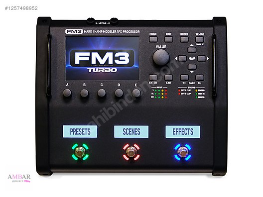 【最終値下】FM3 Fractal Audio Systems Fractal Audio FM3 Mk II Turbo Amp Modeler/FX Processor - Prosesör