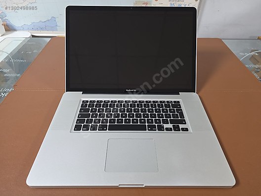 Apple Macbook / Macbook pro 17 i7-2N 16gb Ram 512gb SSD Çok Temiz