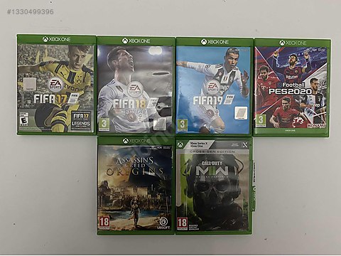 XBOXセット Çiziksiz Tertemiz Xbox One Orijinal Oyun Seti 6 Adet Toplu Satış