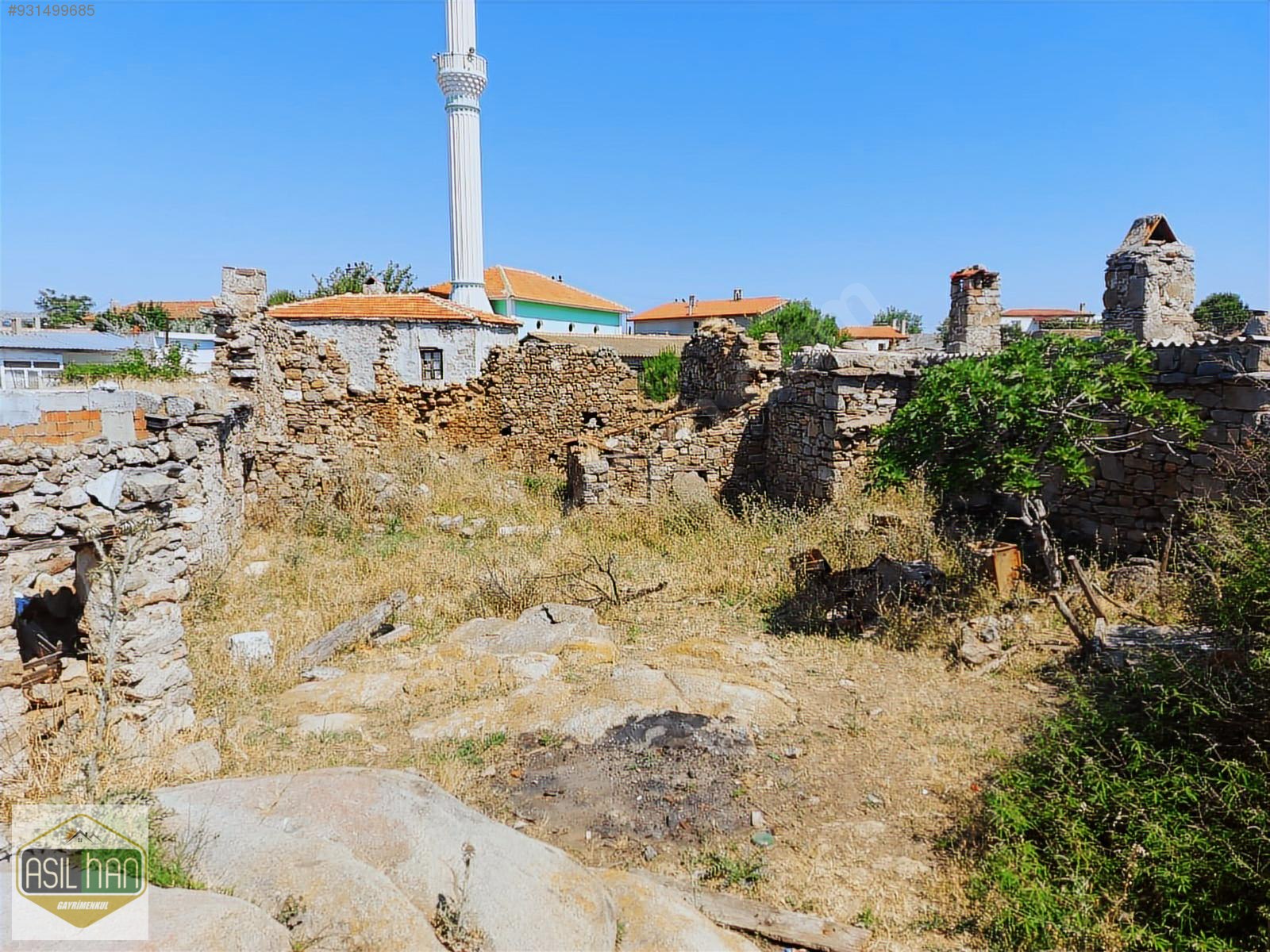 ÇANAKKALE EZİNE AKÇAKEÇİLİ SATILIK TAŞ EV Satılık Müstakil Ev