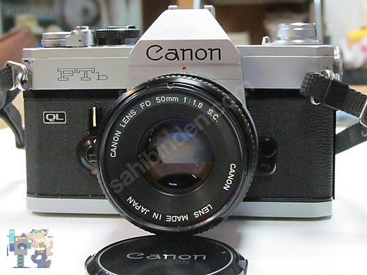 35mm Filmli SLR / Canon / CANON FTB-QL +50mm F:18 OBJEKTİF(FİLMLİ