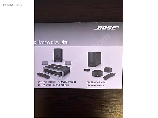 Bose 3-2-1 Gsx - İkinci El Bose Set Hoparlörü Hoparlör fiyatları