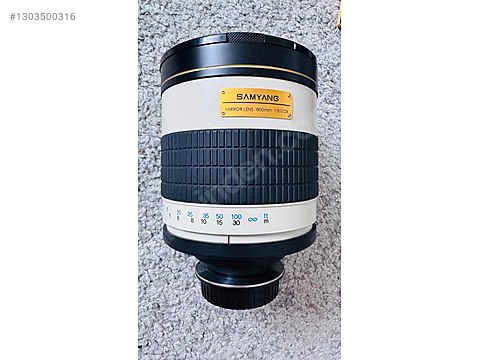 万華鏡　② Lensler / Samyang 800mm f/8.0 DX Mirror Lens (Aynalı Telefoto Lens