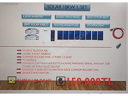 Used & Brand New Items / Garden & Home Improvement / Home Improvement / Heating / Solar Panel System