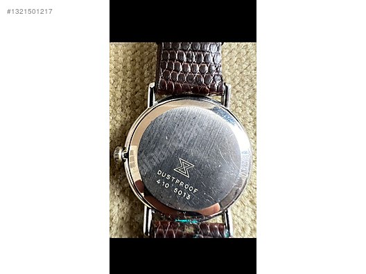 Edox / Orijinal Vintage EDOX, Manuel Kurmalı, 34 mm, 1985 Civarı