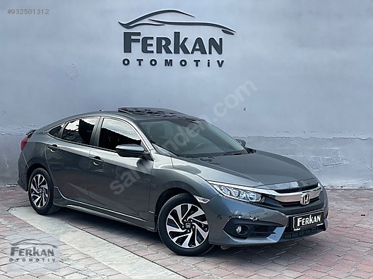 honda civic 1 6i vtec elegance 2018 civic elegance 11 900 km boyasiz k isitma sunroof at sahibinden com 932501312