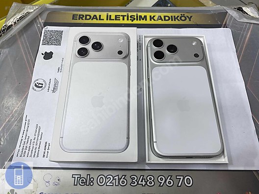 Resim Apple iPhone 17 Pro Max İkinci El TR | 256 GB | Gümüş İkinci El ERDAL İLETİŞİM-İPHONE 17 PRO MAX-256 GB-PİL 100-10 GÜNLÜK