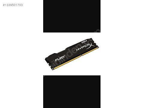 Kingston Hyperx Fury Ram DDR4 2400MHZ 16GB(8x2) on sahibinden.com