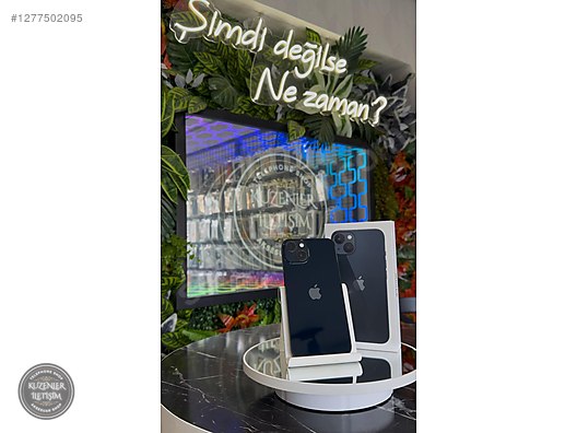 Resim Apple iPhone 13 İkinci El YD | 128 GB | Siyah İkinci El Kuzenler İletişim/ iPhone 13 128GB Pil%86/Y.D +K.KART!