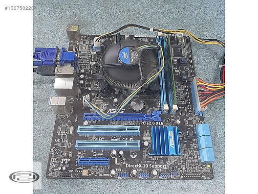 Carte Mère ASUS P7H55-M + Processeur Intel I5 650 (occasion)