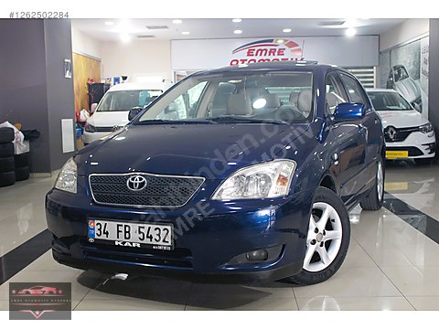 İLK KULLANICIDAN 2004 COROLLA SOL SANRUUFLU HATASIZ...