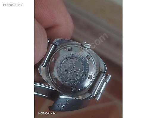 Omax / `Merhaba, Omax 21J Automatic kırmızı kadran, orijinal