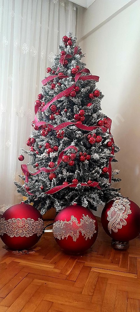 karlı susler dahil yılbaşı ağacı