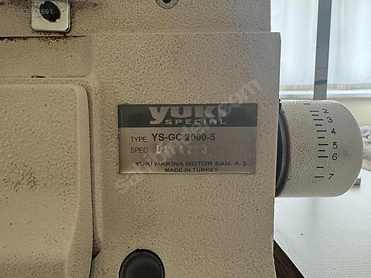 Yuki Special Overlok YS-GC 2000-5 sahibinden.comda - 1303502691
