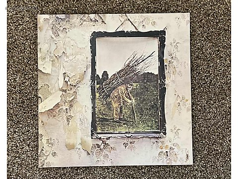Led Zeppelin IV Almanya 1971 Plak on sahibinden.com - 1295502923