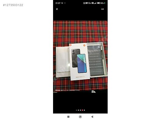 İkinci El ve Sıfır Alışveriş / Cep Telefonu & Aksesuar / Cep Telefonu / Xiaomi / Redmi Note 13