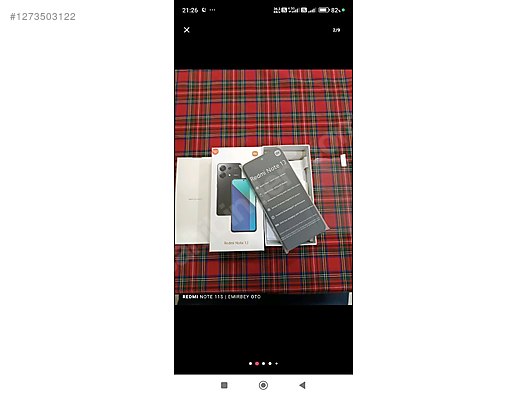 İkinci El ve Sıfır Alışveriş / Cep Telefonu & Aksesuar / Cep Telefonu / Xiaomi / Redmi Note 13