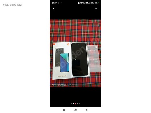 İkinci El ve Sıfır Alışveriş / Cep Telefonu & Aksesuar / Cep Telefonu / Xiaomi / Redmi Note 13