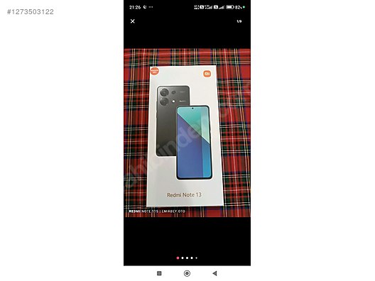İkinci El ve Sıfır Alışveriş / Cep Telefonu & Aksesuar / Cep Telefonu / Xiaomi / Redmi Note 13