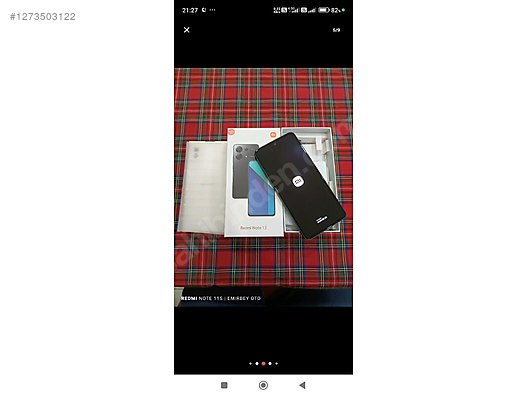 İkinci El ve Sıfır Alışveriş / Cep Telefonu & Aksesuar / Cep Telefonu / Xiaomi / Redmi Note 13