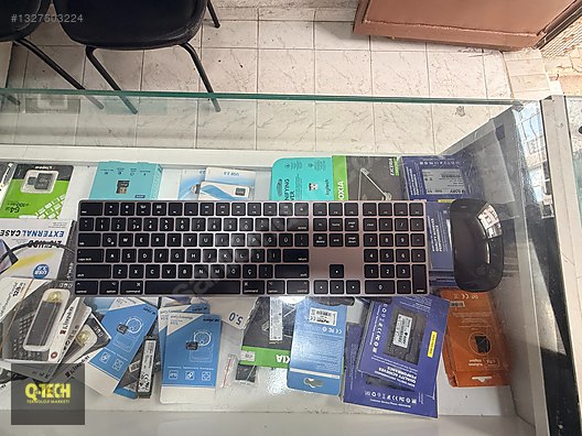 Apple Magic Keyboard A1843 + Magic Mouse 2 A1657 | Orijinal Şarj