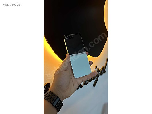 Resim Samsung Z Flip 5 İkinci El TR | 512 GB | Beyaz İkinci El HB PRO İLETİŞİM Z FLİP 5 512GB YURTİÇİ TÜRKİYE TEMİZ SORUNSUZ
