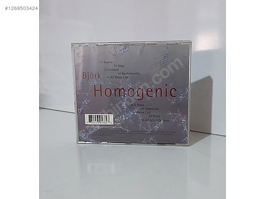 Björk - Homogenic / 1997 - Müzik CD leri Alışverişte İlk Adres
